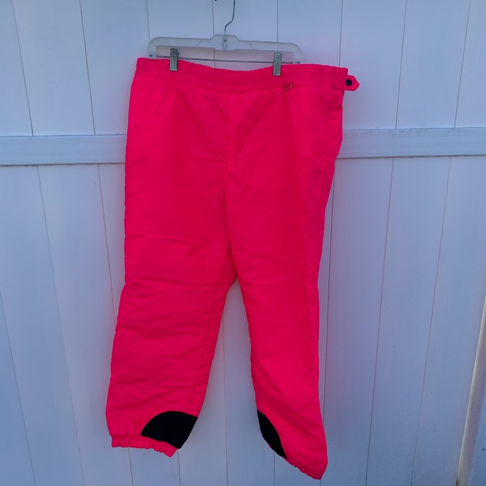 Vintage Columbia Ski Snow Pants Neon Pink Men’s L